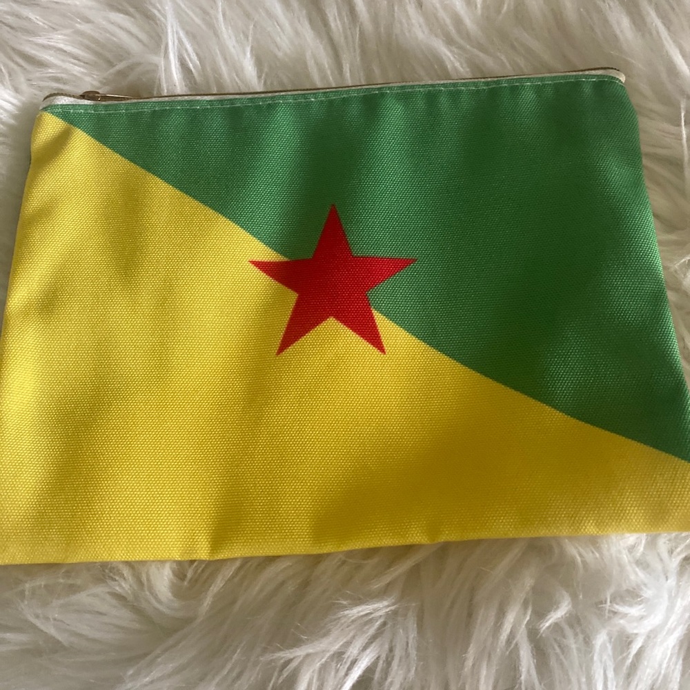 French Guiana makeup bag